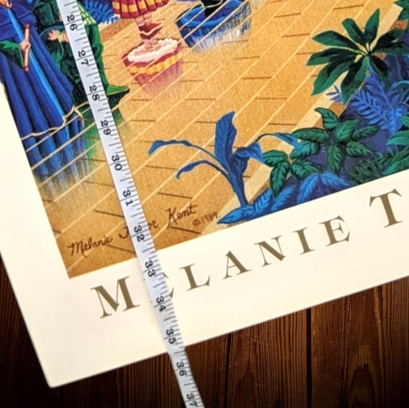 1989 Wizard of Oz Limited Edition Print mounted on wood - Picture 3 of 5